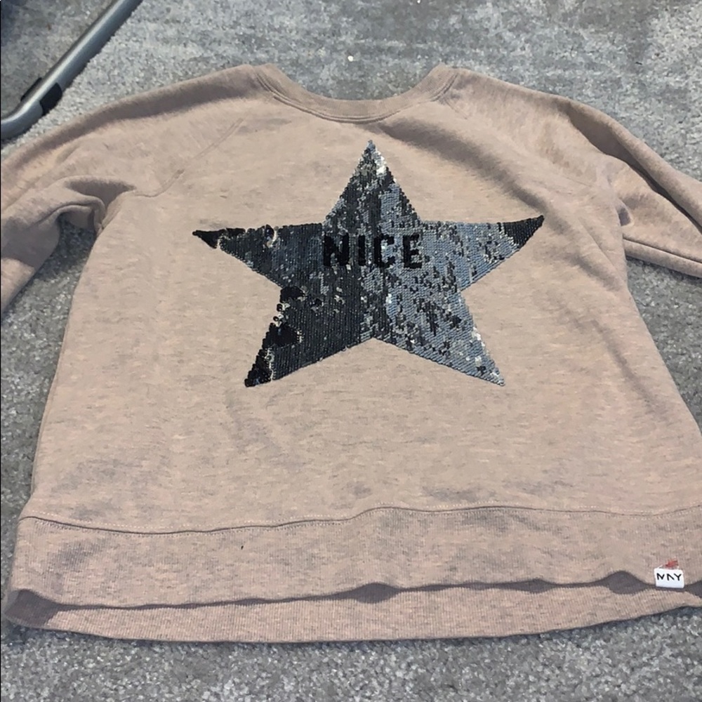long sleeve decorative sweater